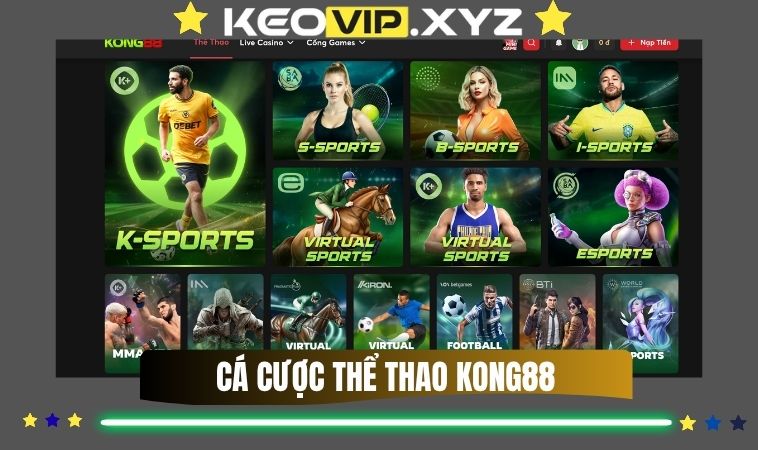 Ca Cuoc The Thao Kong88 – Tron Ven Tung Khoanh Khac Dam Me