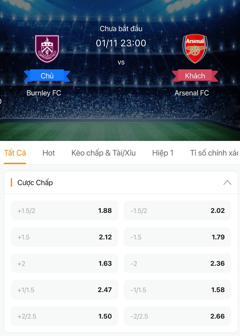 Cách đọc tỷ lệ ăn tiền (Odds) cho tân thủ