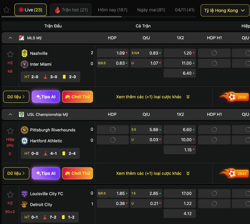 Cách đọc và cách tính tiền kèo Hong Kong