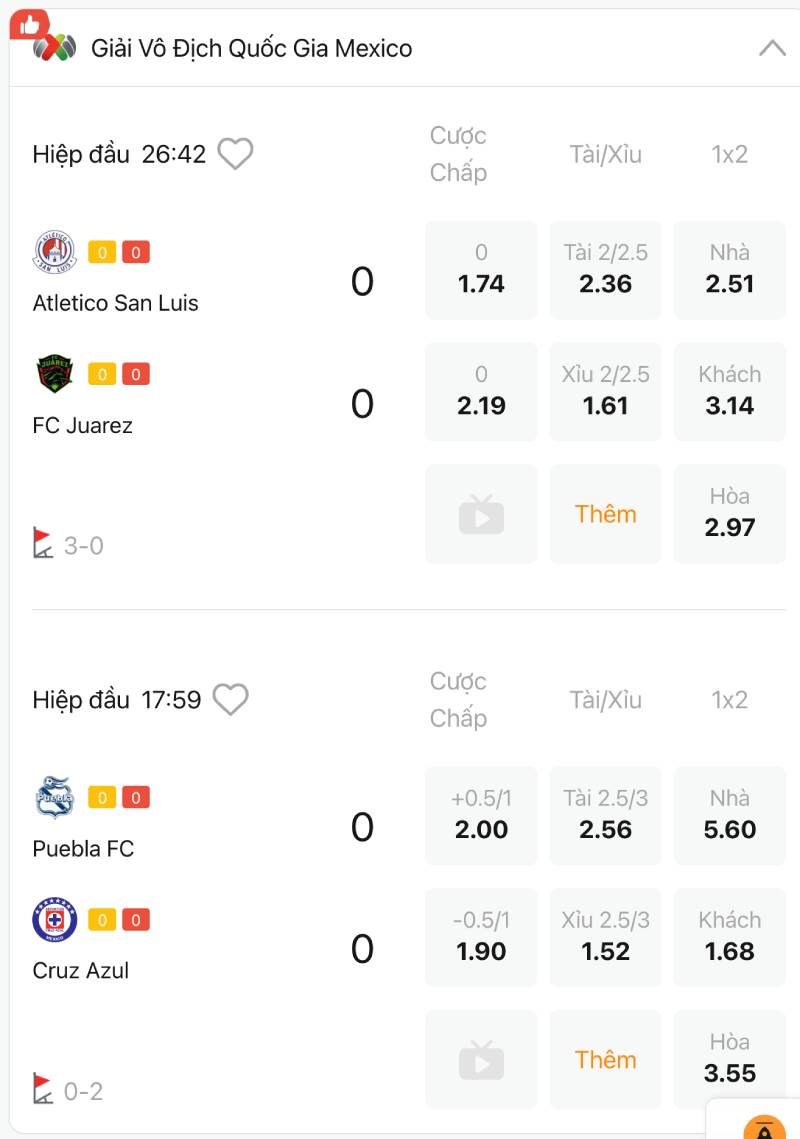 Cách đọc và nhận biết kèo rung