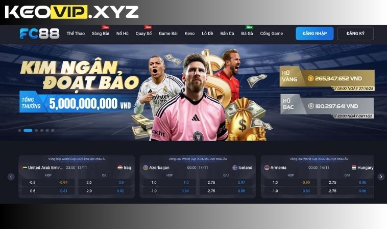 Cá Cược Thể Thao Fc88 – Sân Chơi Chuẩn Châu Âu Cho Bet Thủ 2 Giới thiệu về FC88 – Nhà cái thể thao chuẩn quốc tế