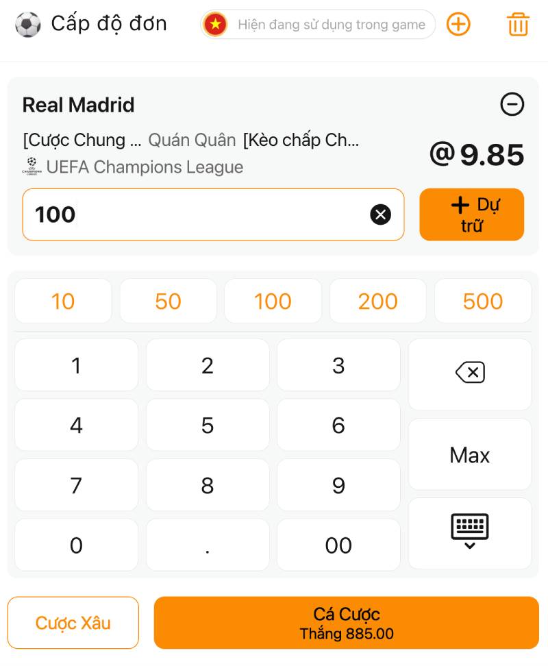 Khi nào nên và không nên cược đội vô địch?