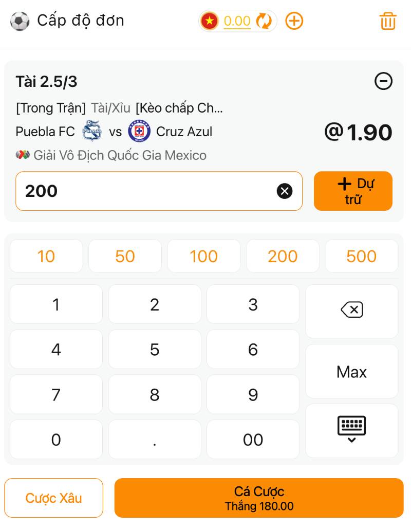 Lý do áp dụng gấp thếp cho kèo tài xỉu