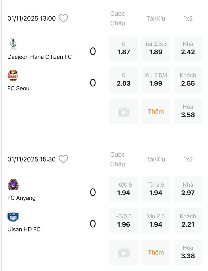 Phân biệt kèo 1/4 (0.25) và kèo đồng banh (0)