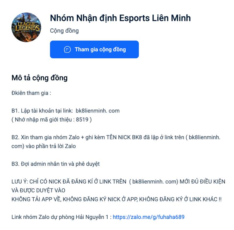 Rủi ro cần tránh khi tham gia nhóm kéo kèo