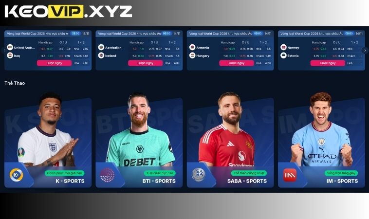 Sảnh thể thao đỉnh cao – chọn kèo theo phong cách riêng