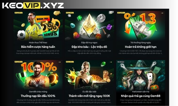 Tận dụng ưu đãi Gem88 – lợi thế không nên bỏ qua